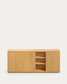 Credenza Abilen 3 ante impiallacciato rovere 180 x 75 cm