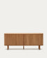 Credenza Mailen 2 porte in impiallacciatura di frassino con finitura naturale 180 x 75 cm
