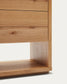 Cassettiera Alguema 4 cassetti impiallacciato rovere finitura naturale 60 x 120 cm
