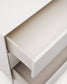 Cassettiera Vedrana 3 cassetti DM laccata bianca 110 x 75 cm
