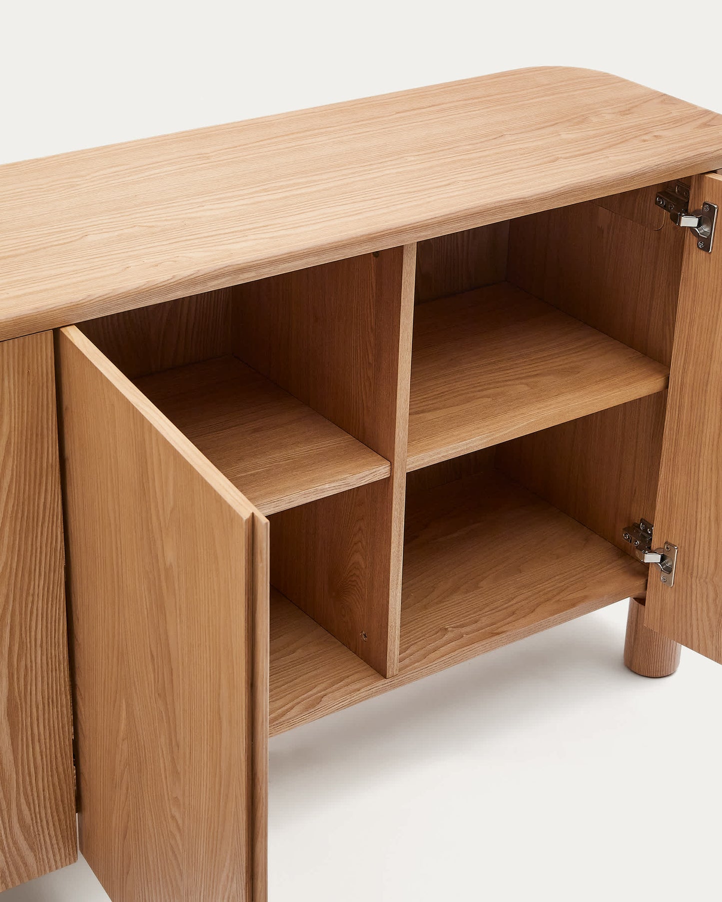 Credenza Salaya in compensato di frassino 200 x 79 cm