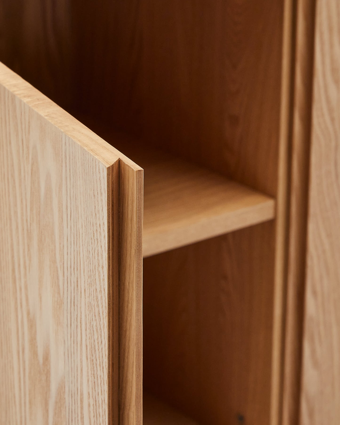 Credenza Salaya in compensato di frassino 200 x 79 cm