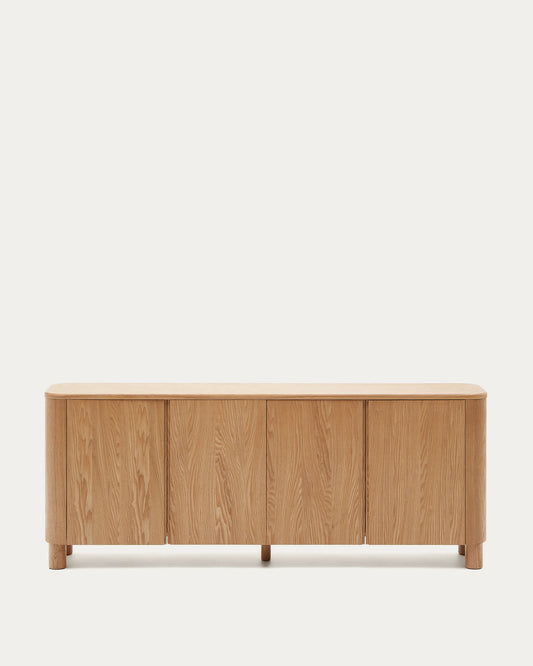 Credenza Salaya in compensato di frassino 200 x 79 cm