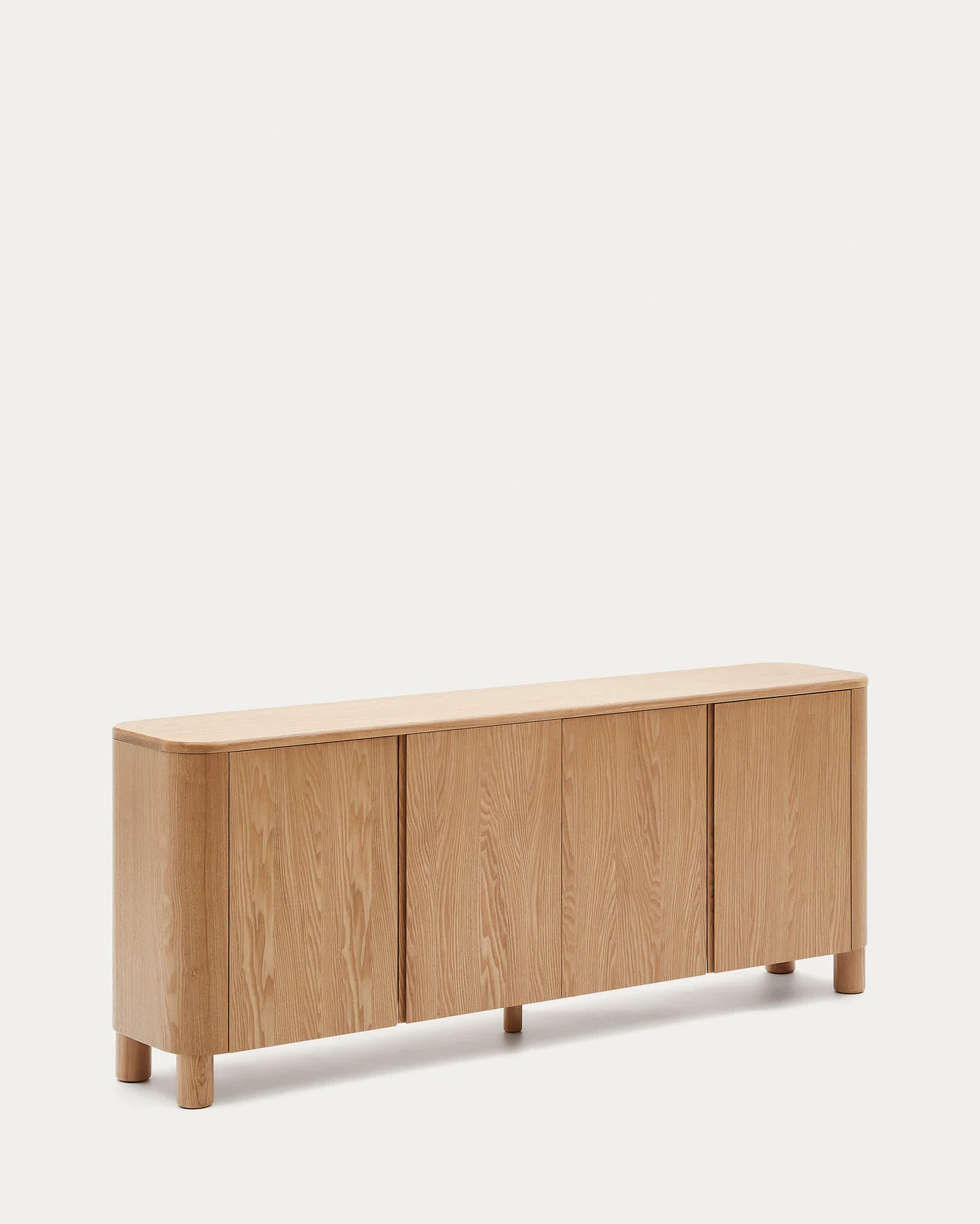 Credenza Salaya in compensato di frassino 200 x 79 cm