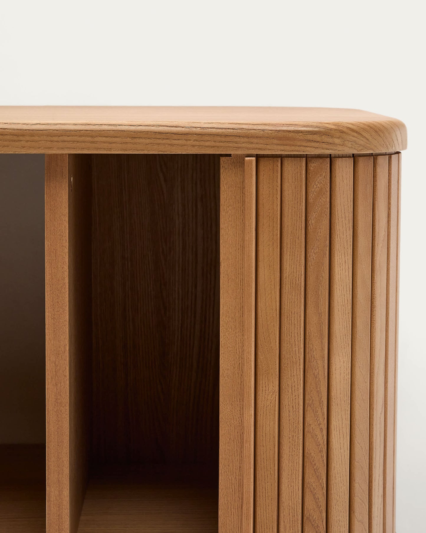 Mobile da bagno Mailen in legno compensato di frassino naturale 90 x 45 cm