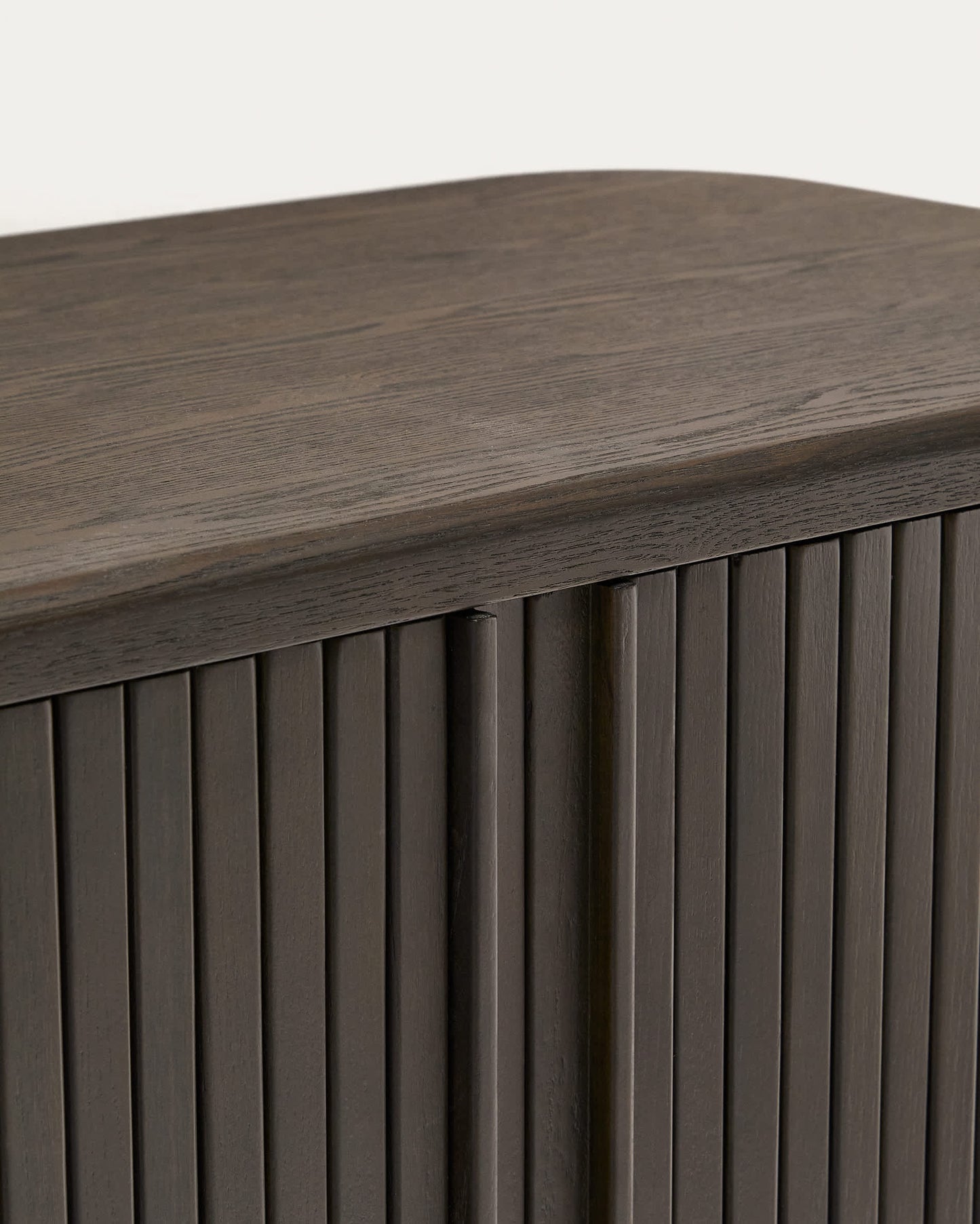 Mobile da bagno Mailen in legno compensato di frassino scuro 90 x 45 cm