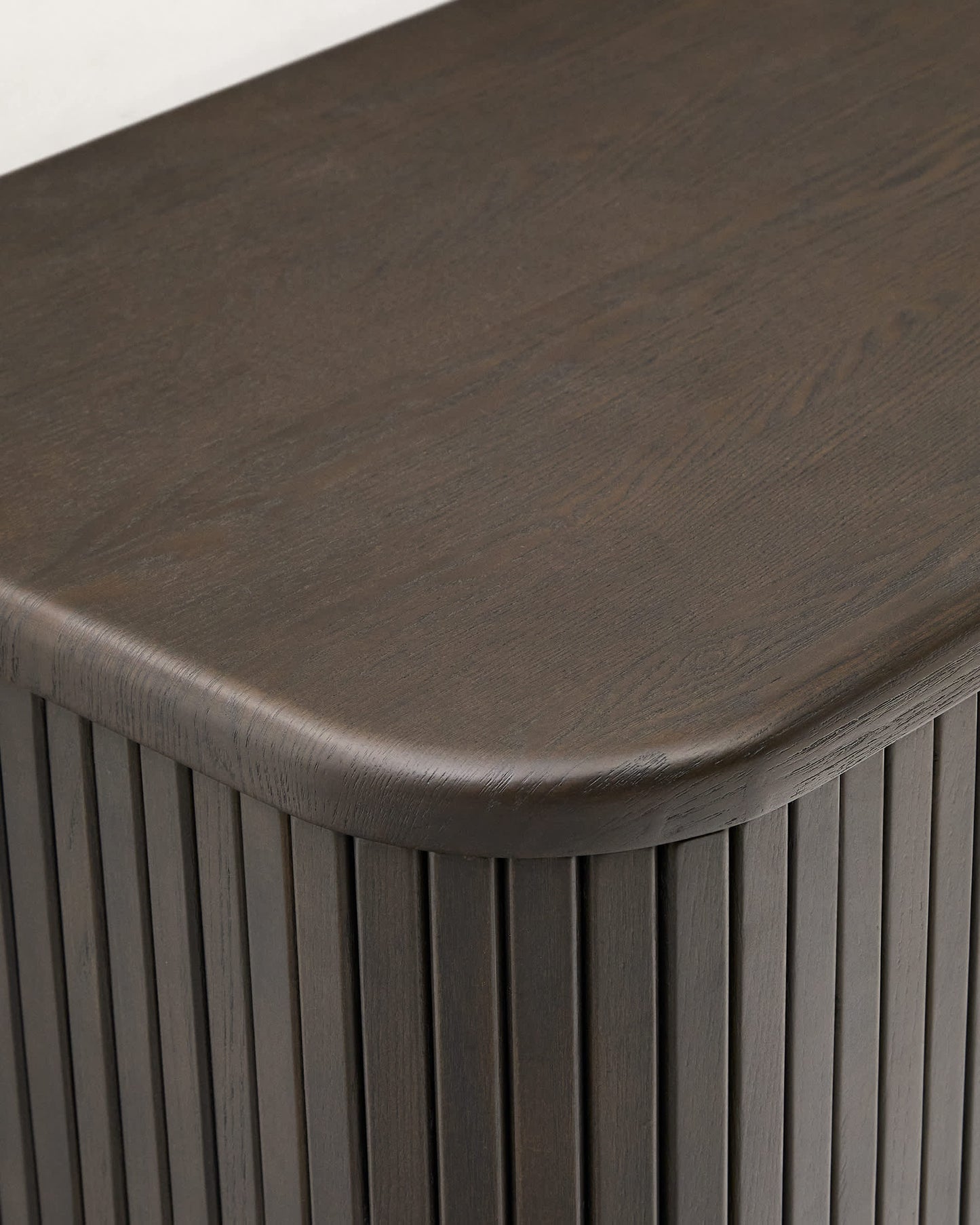 Mobile da bagno Mailen in legno compensato di frassino scuro 90 x 45 cm