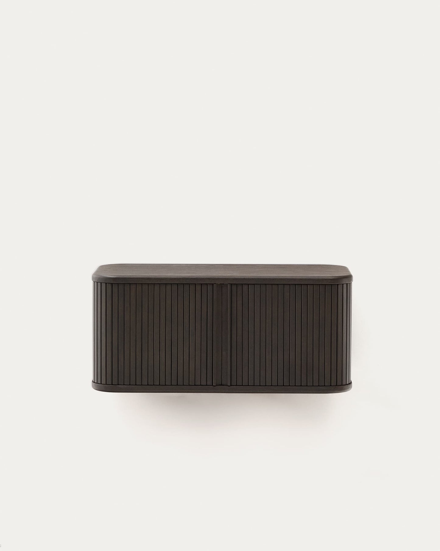 Mobile da bagno Mailen in legno compensato di frassino scuro 90 x 45 cm