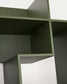 Scaffale modulare in MDF laccato verde Ina 80 x 80 cm