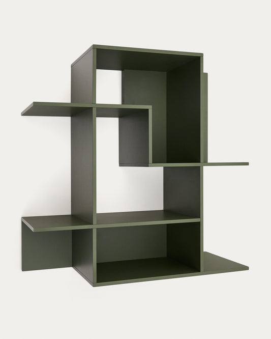 Scaffale modulare in MDF laccato verde Ina 80 x 80 cm