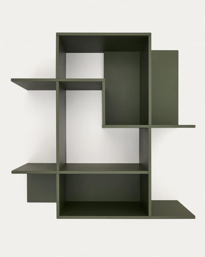 Scaffale modulare in MDF laccato verde Ina 80 x 80 cm