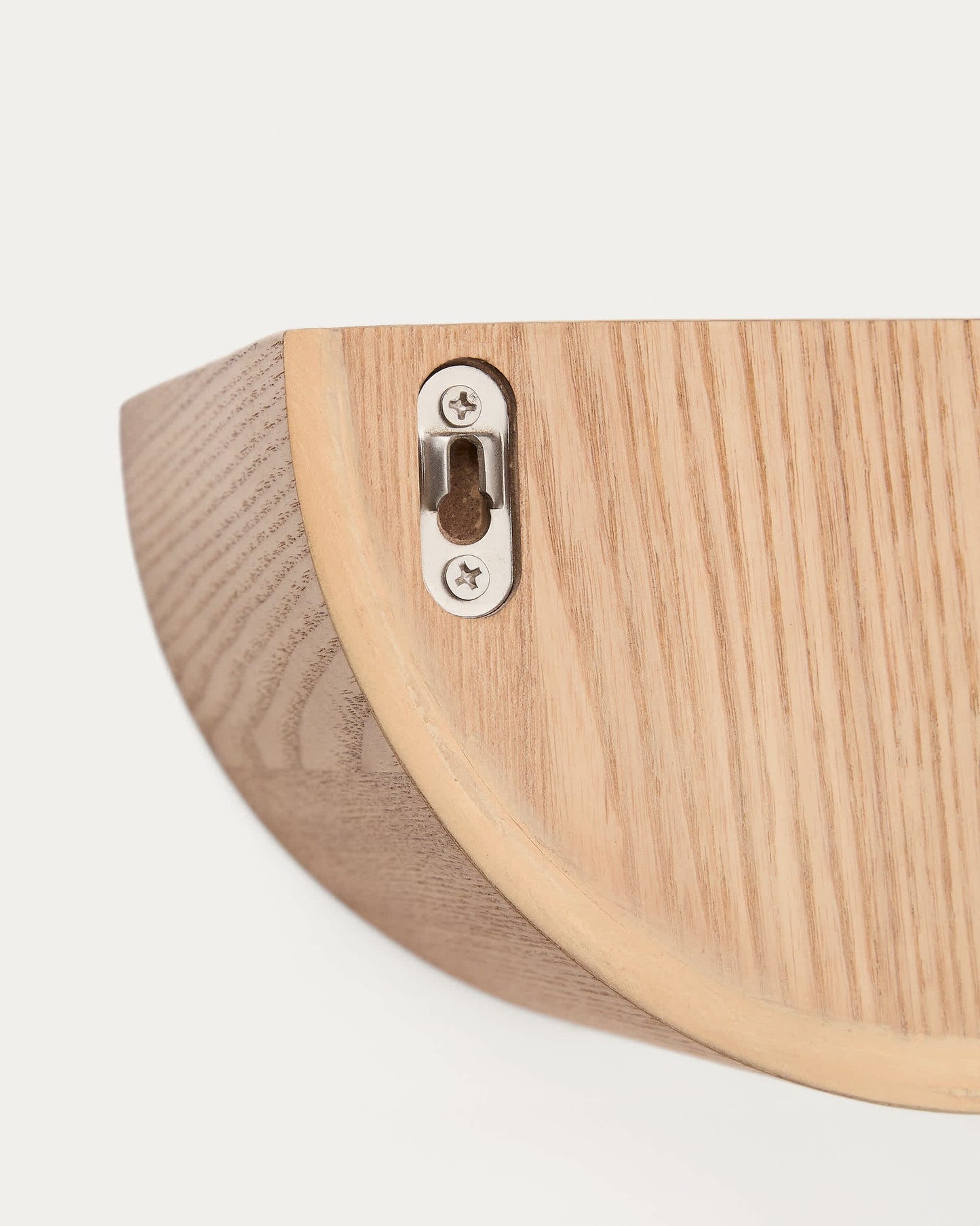 Mensola Salaya in legno compensato di frassino con finitura naturale 60 x 12 cm