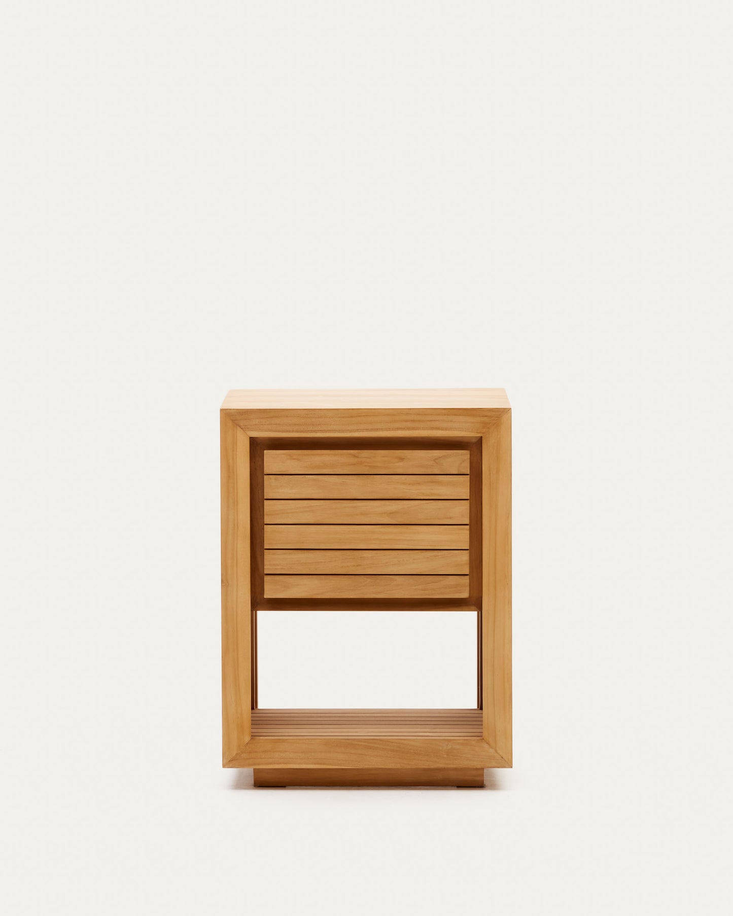 Mobile da bagno Kenta legno massiccio di teak finitura naturale 60 x 45 cm