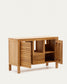 Mobile da bagno Kenta legno massiccio di teak finitura naturale 120 x 45 cm