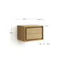 Mobile da bagno Kenta in legno massiccio di teak finitura naturale 60 x 45 cm