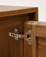 Mobile da bagno Kenta in legno massiccio di teak finitura naturale 60 x 45 cm