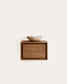 Mobile da bagno Kenta in legno massiccio di teak finitura naturale 60 x 45 cm