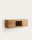 Mobile da bagno Yenit in legno massiccio di teak finitura naturale 120 x 45 cm