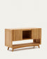 Mobile da bagno Kuveni in legno massiccio di teak finitura naturale 140 x 50 cm