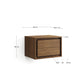 Mobile da bagno Kenta in legno massiccio di teak finitura noce 60 x 45 cm