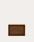 Mobile da bagno Kenta in legno massiccio di teak finitura noce 60 x 45 cm