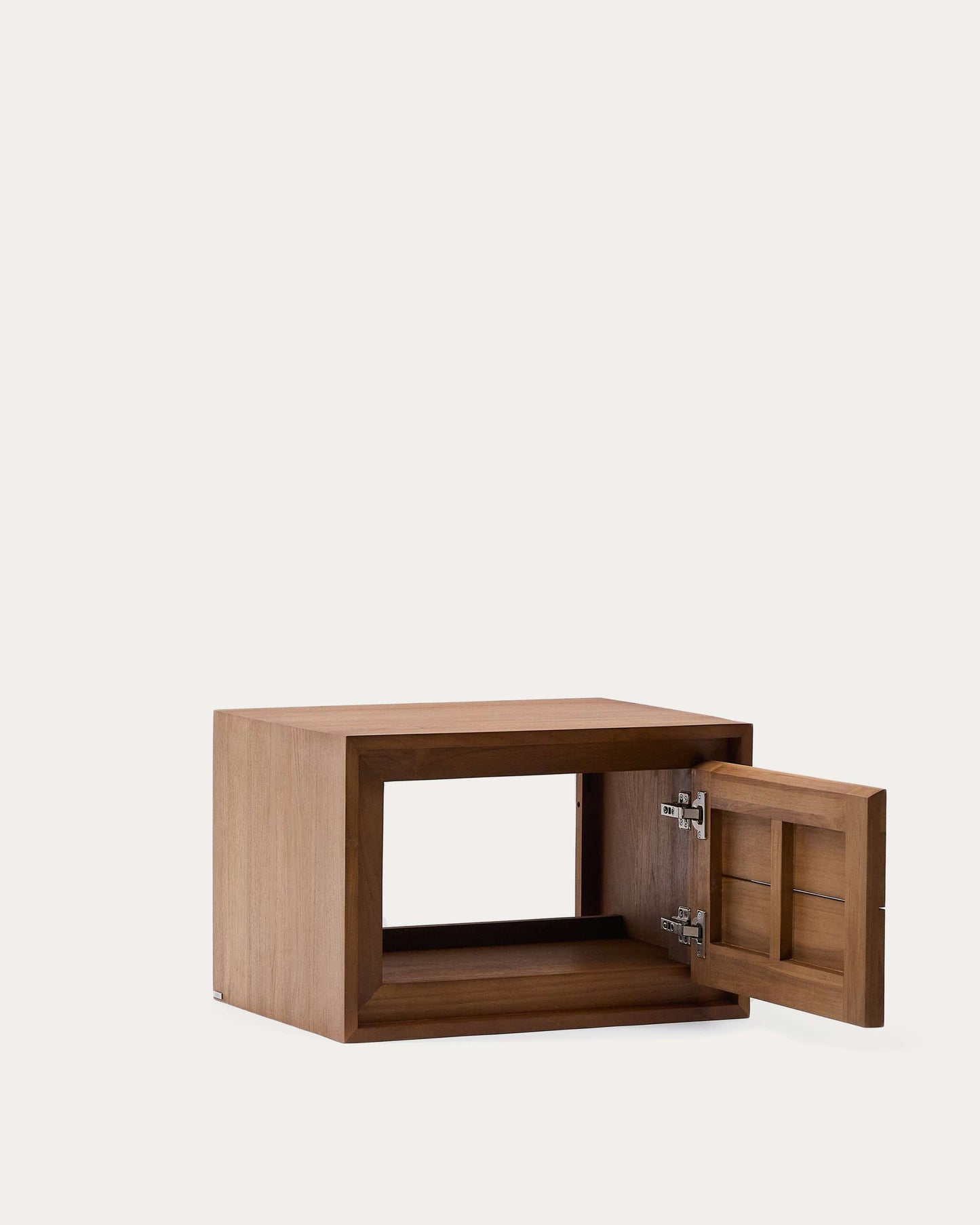 Mobile da bagno Kenta in legno massiccio di teak finitura noce 60 x 45 cm