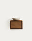 Mobile da bagno Kenta in legno massiccio di teak finitura noce 60 x 45 cm