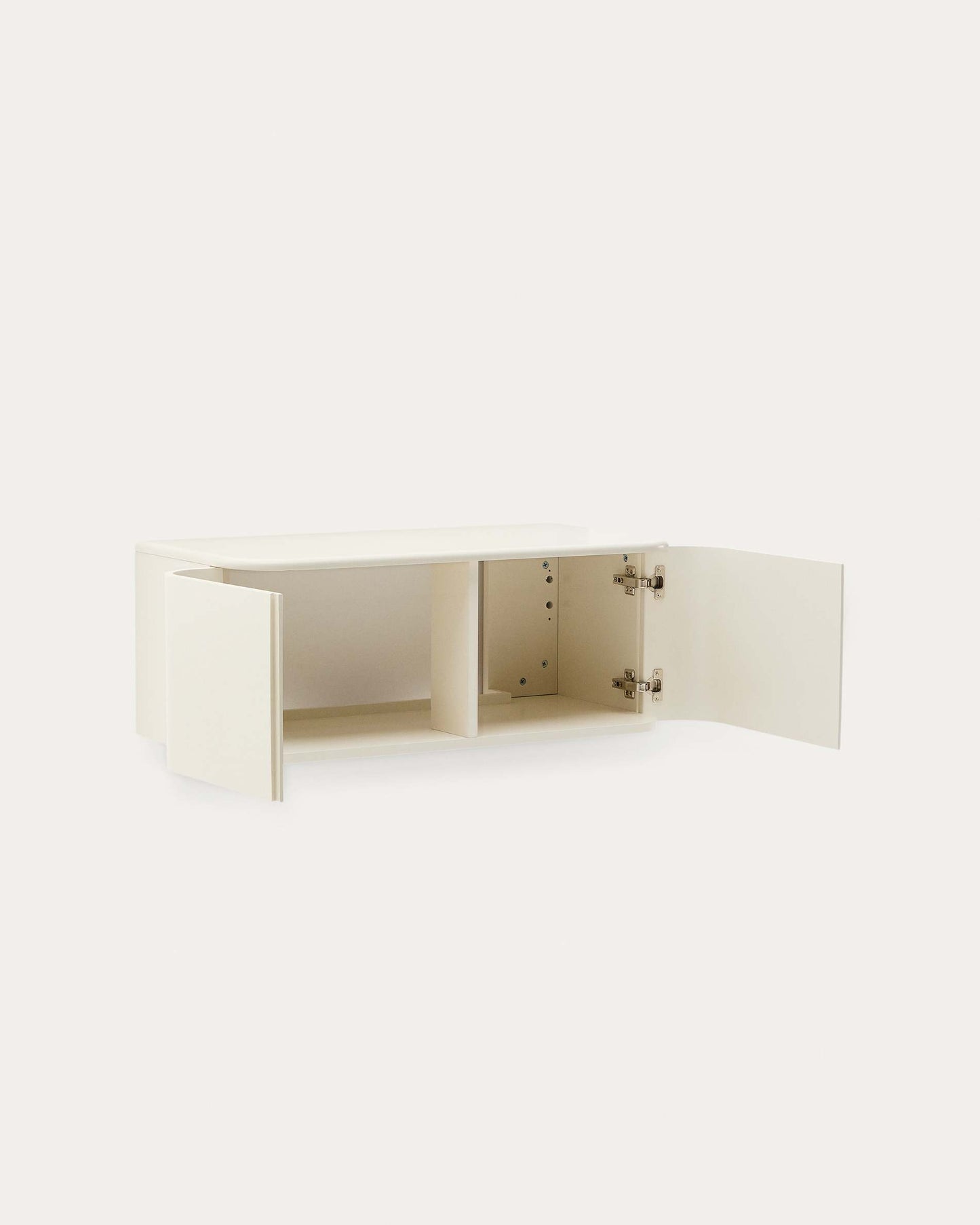Mobile da bagno Salaya in legno compensato di frassino con finitura beige 90 x 45 cm