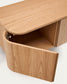 Mobile da bagno Salaya in legno compensato di frassino con finitura naturale 90 x 45 cm