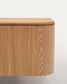 Mobile da bagno Salaya in legno compensato di frassino con finitura naturale 90 x 45 cm