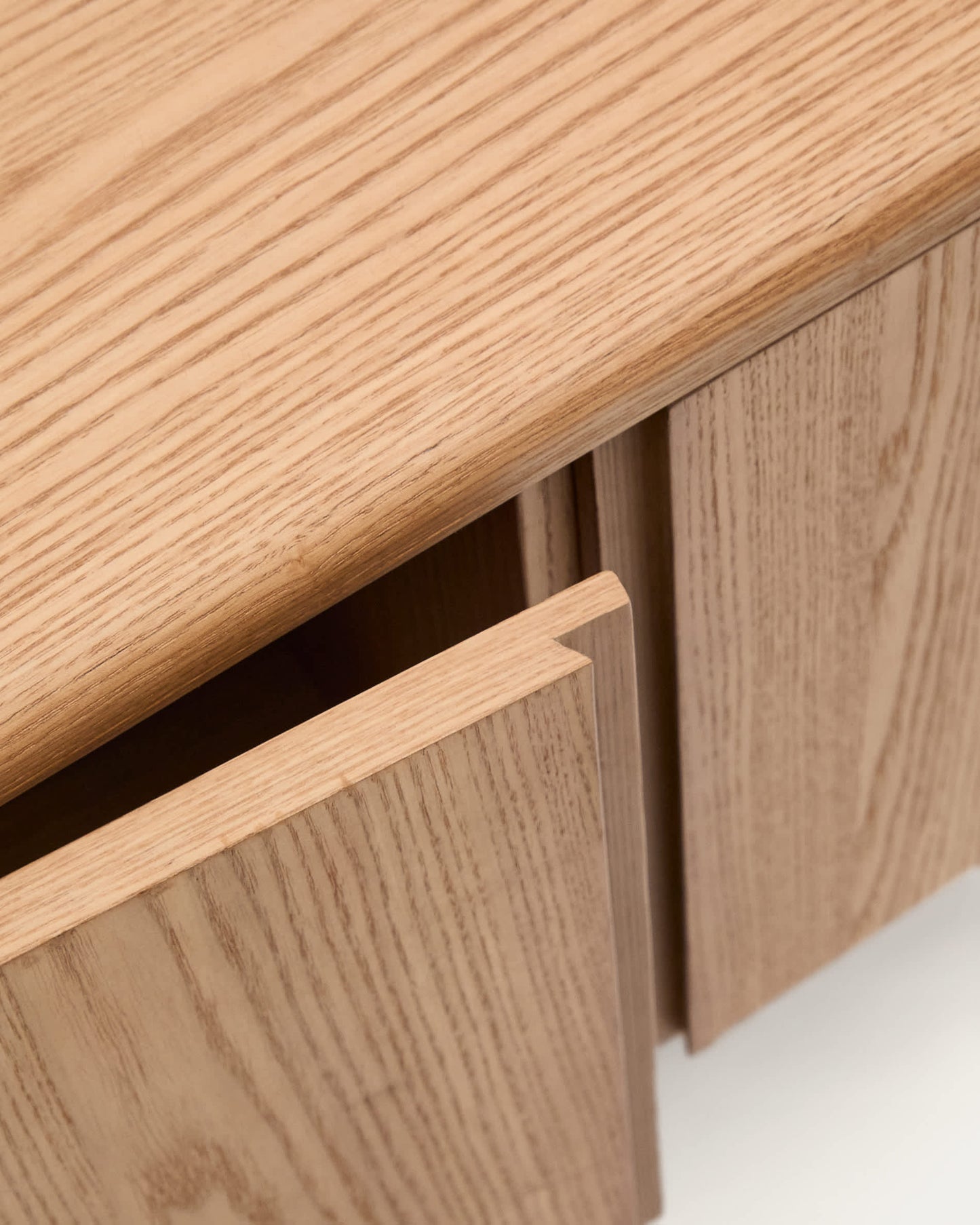 Mobile da bagno Salaya in legno compensato di frassino con finitura naturale 90 x 45 cm