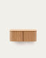Mobile da bagno Salaya in legno compensato di frassino con finitura naturale 90 x 45 cm