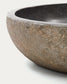 Lavabo da appoggio Tetsu in pietra Ø 40 cm