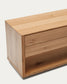 Mobile TV Alguema 3 cassetti impiallacciato rovere finitura naturale 200 x 51 cm