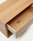 Mobile TV Alguema 3 cassetti impiallacciato rovere finitura naturale 200 x 51 cm