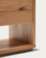 Mobile TV Alguema 3 cassetti impiallacciato rovere finitura naturale 200 x 51 cm