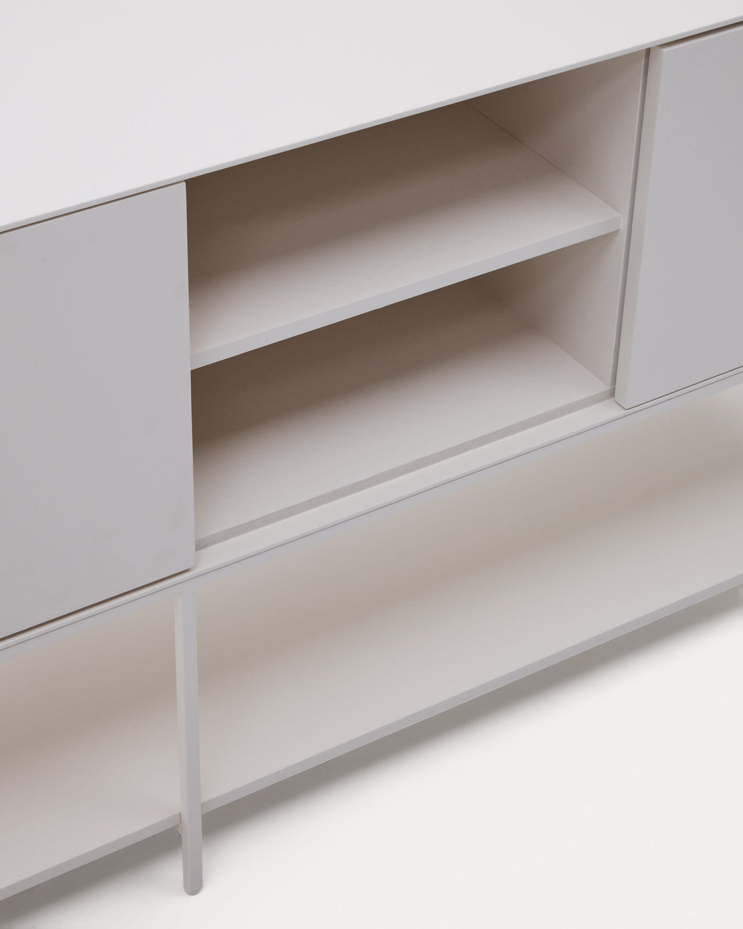 Credenza Vedrana 3 ante laccato bianco 195 x 80 cm