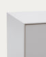 Mobile TV Vedrana 3 porte laccato bianco 195 x 55 cm
