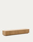 Mobile TV Helvine 4 cassetti di impiallacciatura in rovere 200 x 30 cm