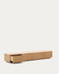 Mobile TV Helvine 4 cassetti di impiallacciatura in rovere 200 x 30 cm