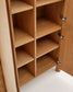 Credenza alta Salaya in compensato di frassino 100 x 134 cm
