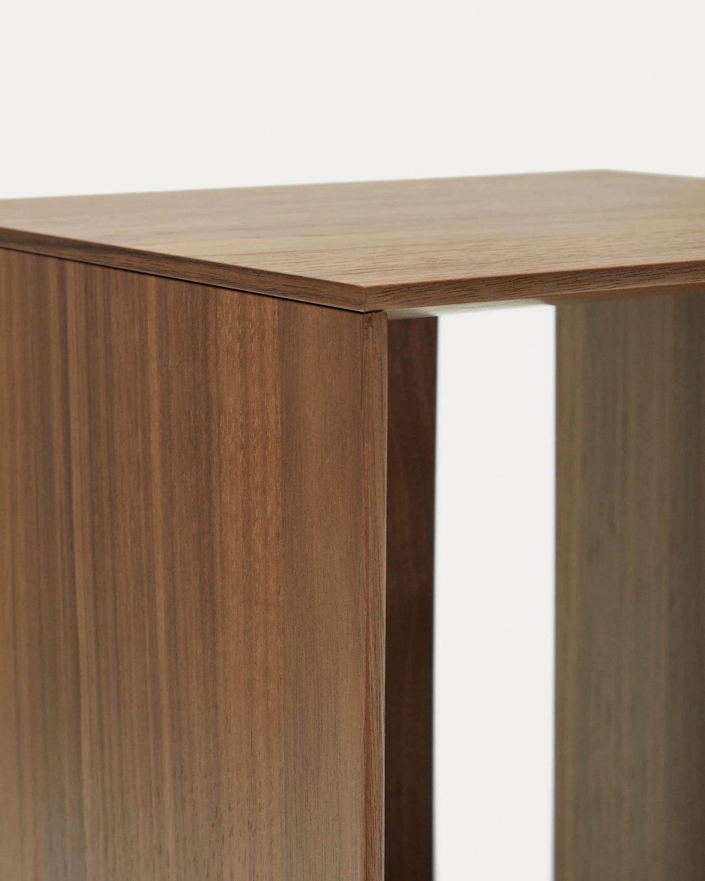 Set Litto di 6 ripiani modulari impiallacciati noce 168 x 114 cm