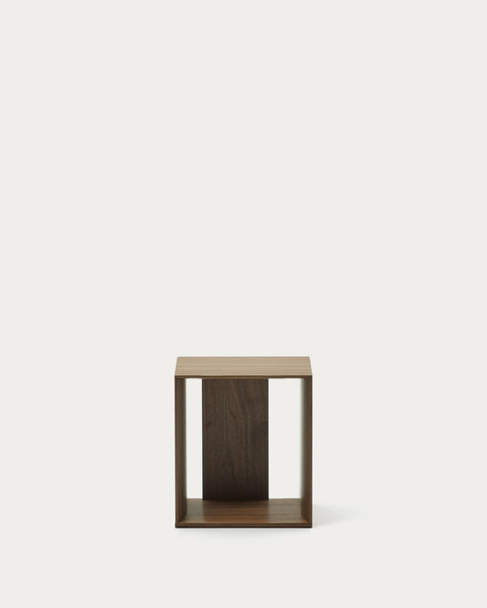 Modulo libreria piccolo Litto impiallacciato noce 34 x 38 cm