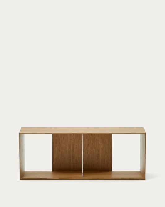 Modulo libreria grande Litto impiallacciato rovere 101 x 38 cm