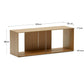 Set Litto di 2 ripiani modulari impiallacciati rovere 101 x 76 cm