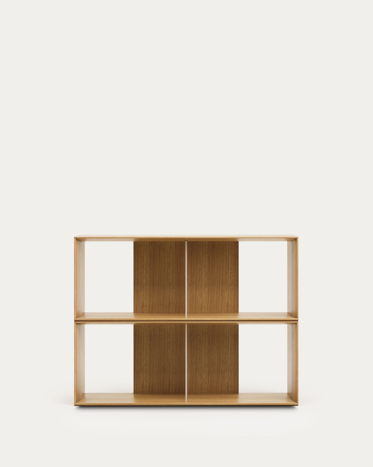 Set Litto di 2 ripiani modulari impiallacciati rovere 101 x 76 cm