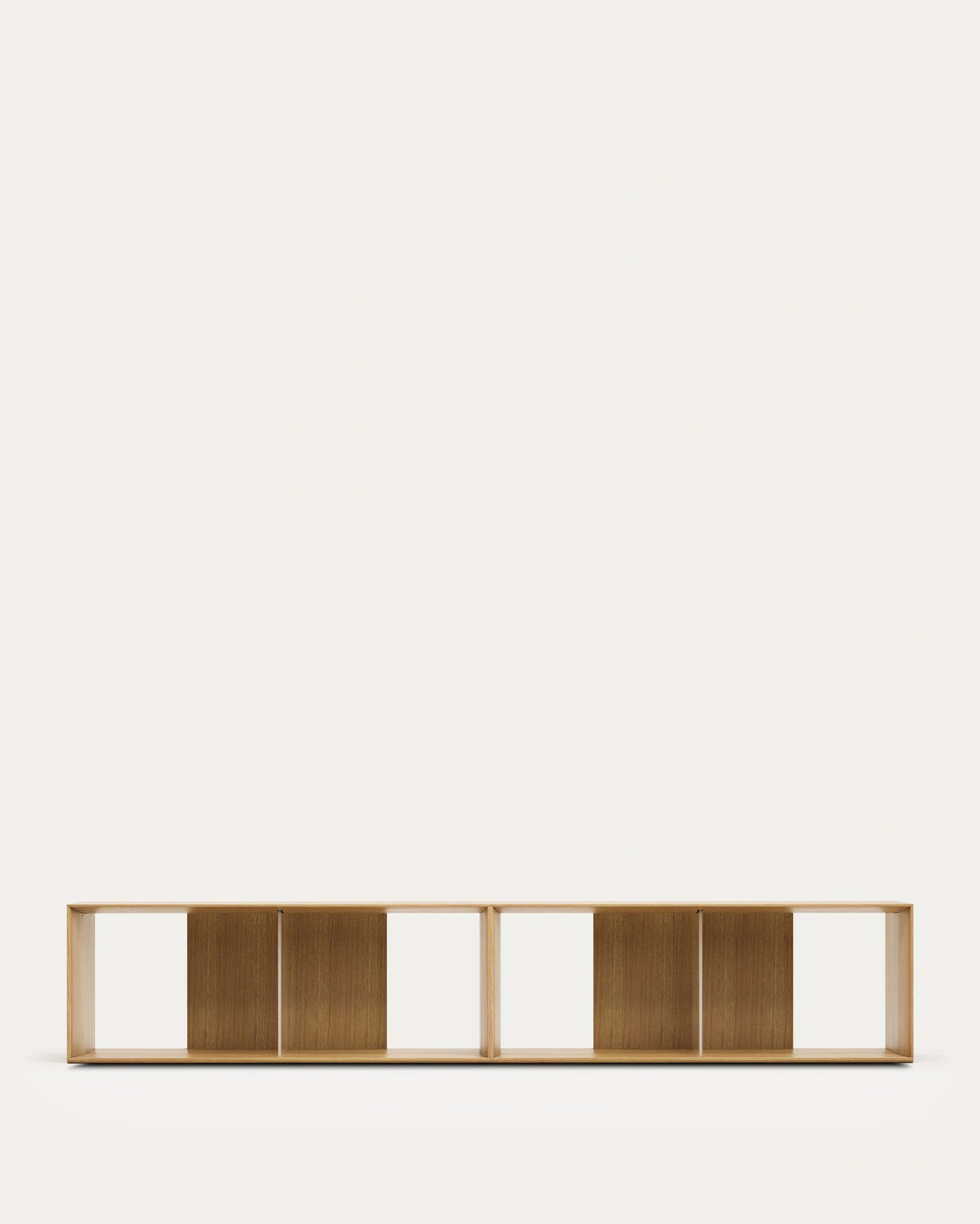 Set Litto di 2 ripiani modulari impiallacciati rovere 101 x 76 cm