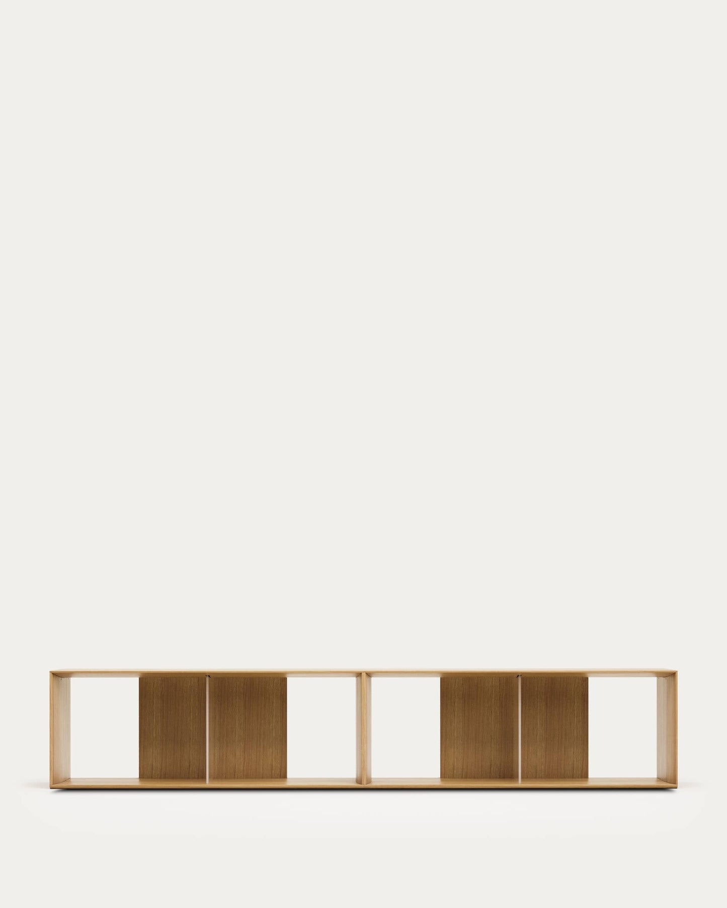 Set Litto di 2 ripiani modulari impiallacciati rovere 101 x 76 cm