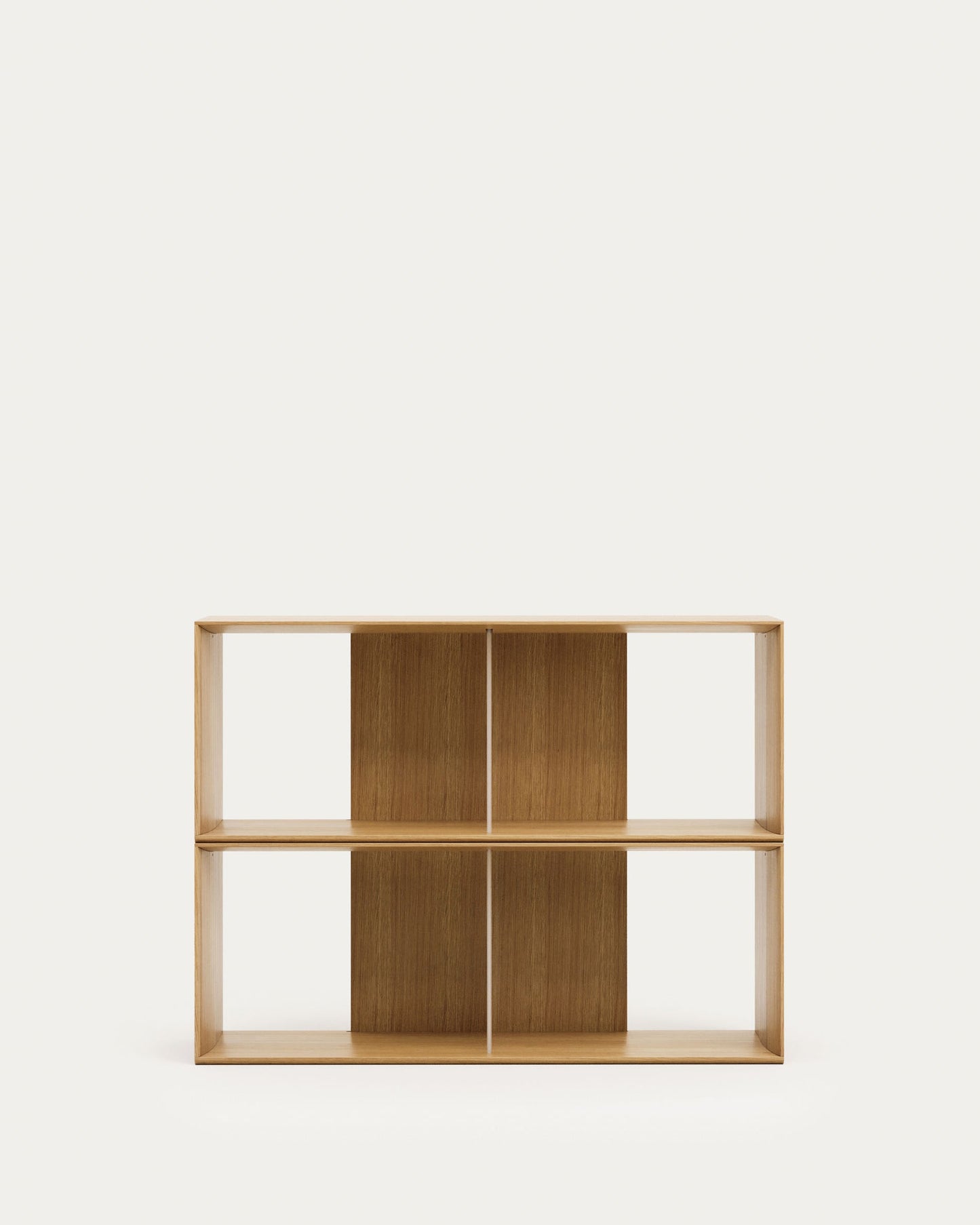 Set Litto di 2 ripiani modulari impiallacciati rovere 101 x 76 cm