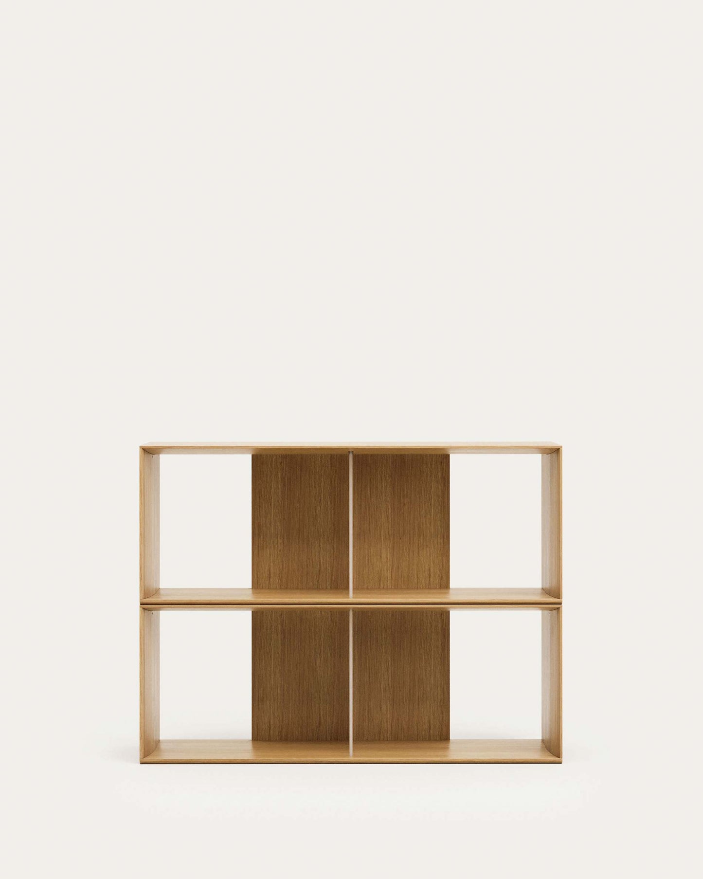 Set Litto di 2 ripiani modulari impiallacciati rovere 101 x 76 cm
